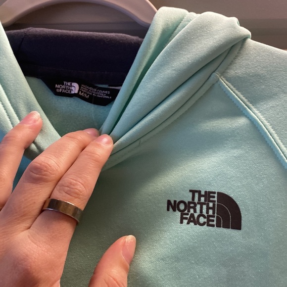 Mint The North Face Hoodie - Picture 3 of 3